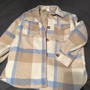 Plaid Lined Shacket